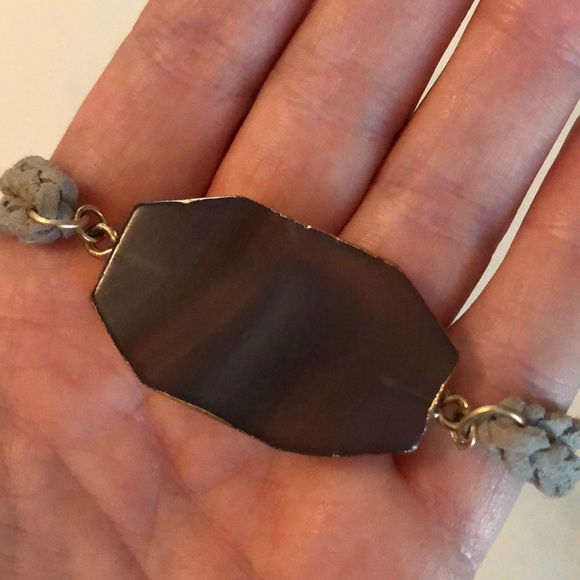 Boho Stone Necklace - Picture 2 of 2